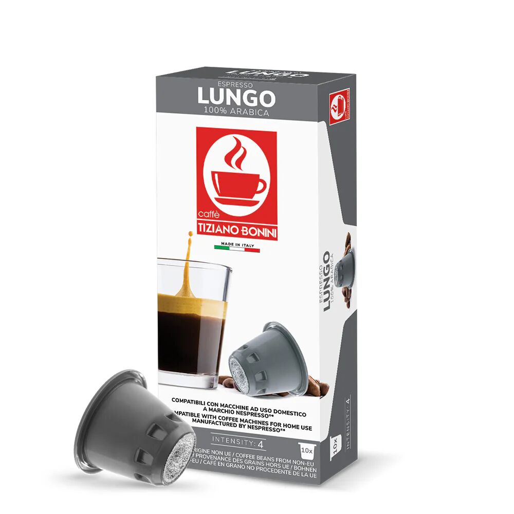 Caffè Bonini 100 Capsule Lungo compatibili con sistema Nespresso®