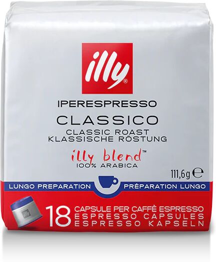 Illy 108 Capsule Lungo compatibili con sistema Iperespresso