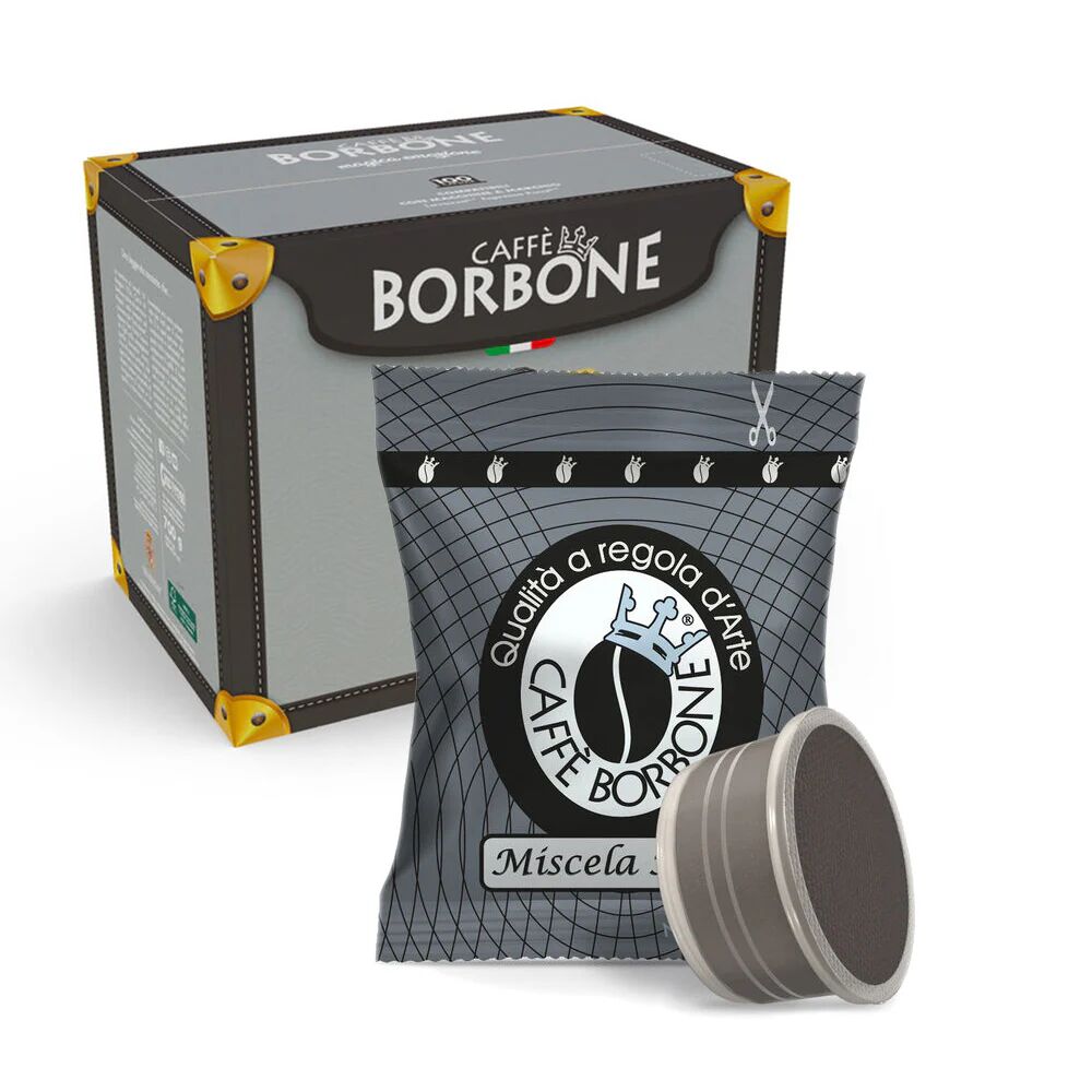 Caffè Borbone 50 Capsule Miscela Nera compatibili con sistema Lavazza Espresso Point