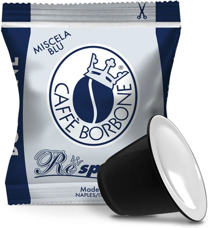 Caffè Borbone 50 Capsule Respresso Miscela Blu compatibili con sistema Nespresso®