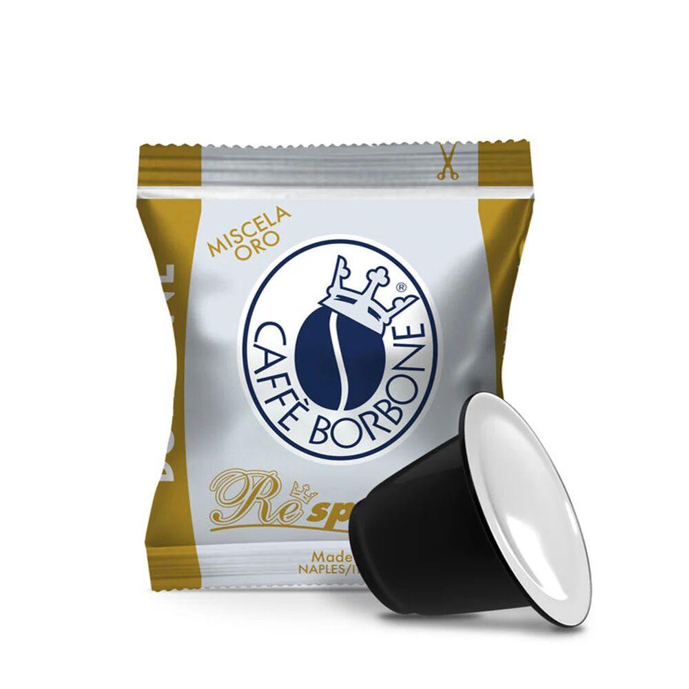 Caffè Borbone 50 Capsule Respresso Miscela Oro compatibili con sistema Nespresso®