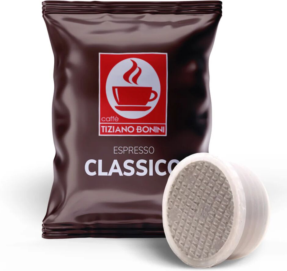 Caffè Bonini 100 Capsule Classico compatibili con sistema Aroma Vero, Fior Fiore Coop, sistema Espresso Tuo, Martello cafe