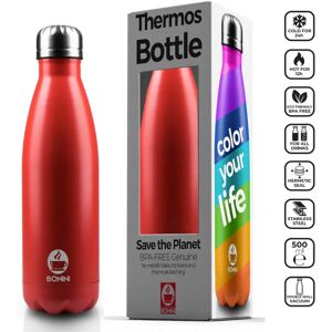 Caffè Bonini 1 Pezzo Thermos Bottle Rosso