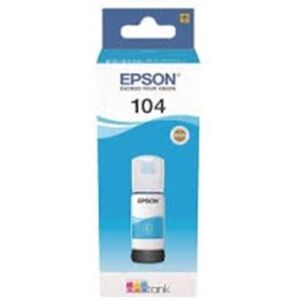 Epson EcoTank 104 65 ml ciano originale serbatoio inchiostro