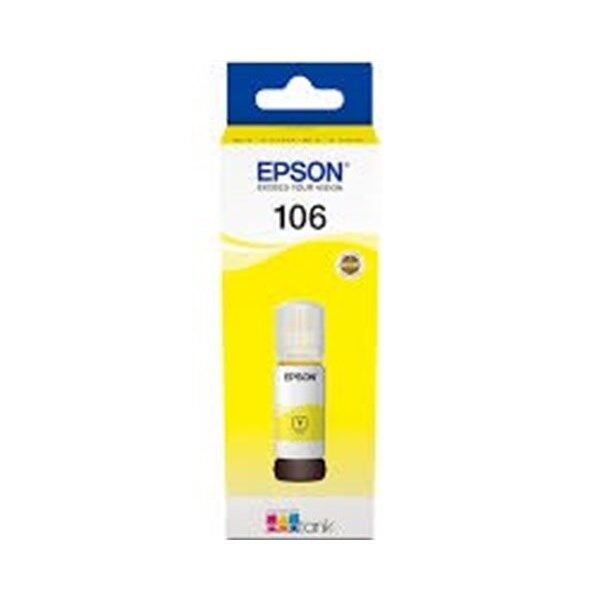 Epson 106 - 70 ml - giallo - originale inchiostro - per EcoTank ET - 7700