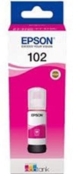 Epson 102 - 70 ml - magenta - originale inchiostro - per EcoTank ET-2750