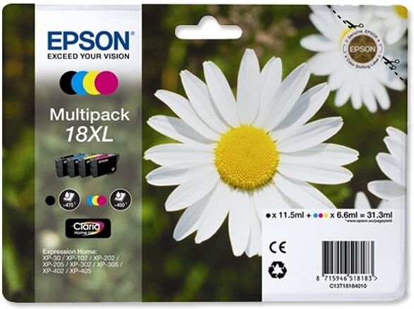 Epson Originale C13T18164020   nero + colore