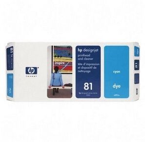 HP Originale Cartuccia Hewlett Packard 81 ciano  C4951A