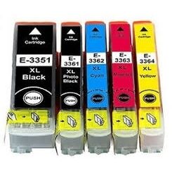 Epson Cartuccia di ricambio color nero + nero + colori T33XL