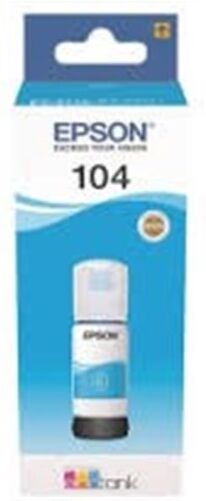 Epson EcoTank 104 65 ml ciano originale serbatoio inchiostro