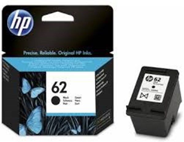 HP Originale Cartuccia Hewlett Packard 62 nero  C2P04AE