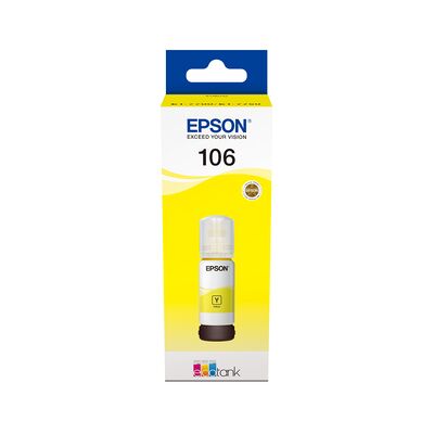Epson 106 - 70 ml - giallo - originale inchiostro - per EcoTank ET - 7700 Epson 106 - 70 ml - giallo - originale inchiostro - per EcoTank ET - 7700