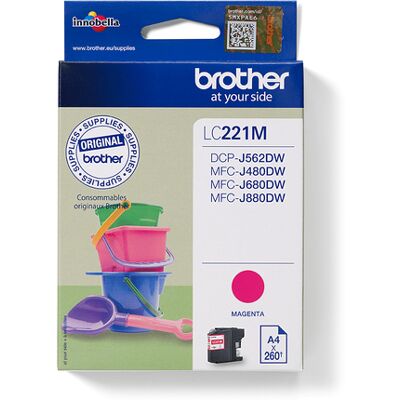 Originale LC-221M Brother magenta Originale LC-221M Brother magenta