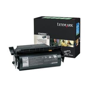 Lexmark 12A6865 Toner nero  Originale 12A6865