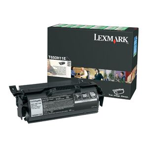 Lexmark T650H11E Toner nero  Originale T650H11E