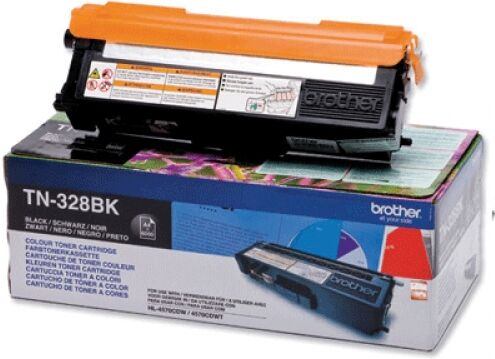 Brother TN-328BK Toner nero  Originale TN328BK