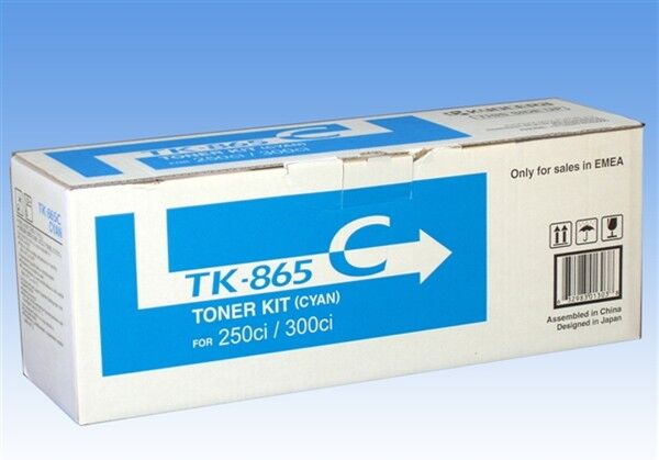 Kyocera Originale Toner   TK-865C 1T02JZCEU0 Stampa fino a 12.000 pagine al 5% di copertura.