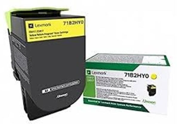 Lexmark 71B2HY0 Toner giallo  Originale