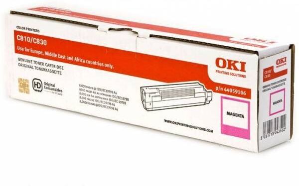 Oki 44059106 Toner magenta  Originale 44059106