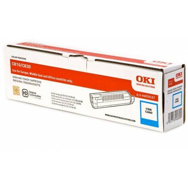 Oki 44059107 Toner ciano  Originale 44059107