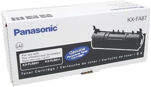 Panasonic KX-FA87X Toner nero  Originale KXFA87X