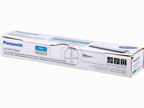 Panasonic KX-FATC506X Toner ciano  Originale KXFATC506X