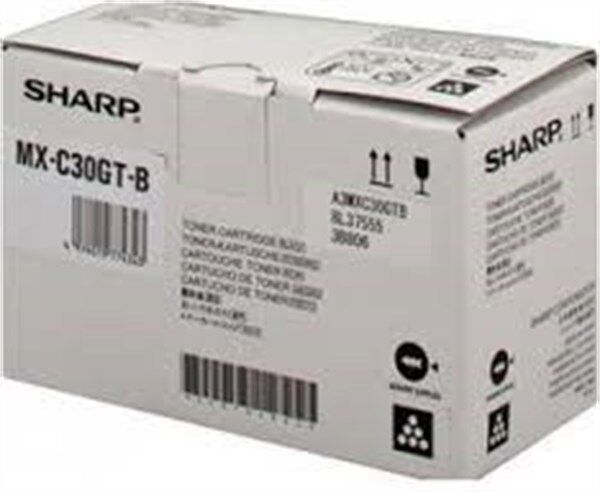 Sharp Originale Toner    MX-C30GTB Stampa fino a 6.000 pagine al 5% di copertura.