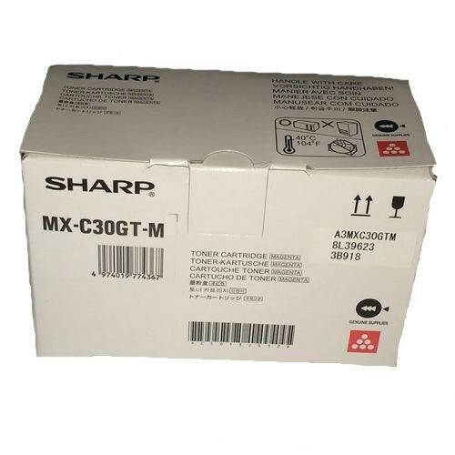 Sharp Originale Toner    MX-C30GTM Stampa fino a 6.000 pagine al 5% di copertura.