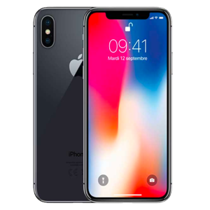 Apple iPhone X 256 GB Grigio siderale grade C