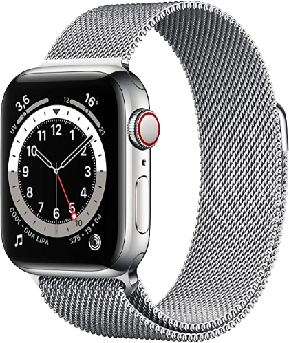 Apple Watch serie 6 44 mm Argento GPS+Cell grade B