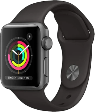 Apple Watch 3° Serie 38 mm Grigio siderale GPS grade B