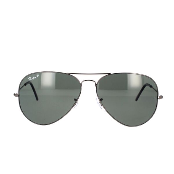ray-ban occhiali da sole aviator rb3025 004/58 polarizzati
