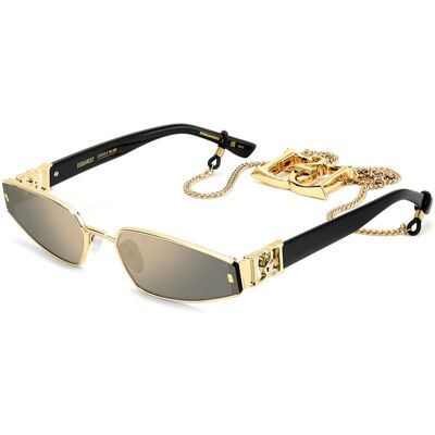 Dsquared2 Occhiali da Sole D2 0168/S/SE 000 con Catena Dsquared2 Occhiali da Sole D2 0168/S/SE 000 con Catena