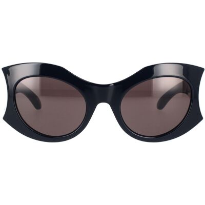 Balenciaga Occhiali da Sole Hourglass Round BB0256S 001 Balenciaga Occhiali da Sole Hourglass Round BB0256S 001
