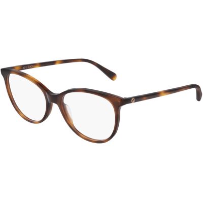 Occhiali da sole Gucci GG0550O-006 Unisex Marrone Forma Cat Eye - Occhiali da sole Occhiali da sole Gucci GG0550O-006 Unisex Marrone Forma Cat Eye - Occhiali da sole