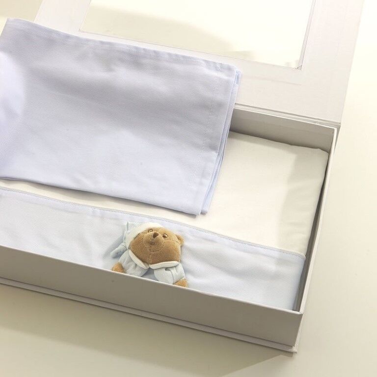 Nanan Set Lenzuola Carrozzina 3Pz Puccio Azzurro ''Sei La Mia Stella'' Nanan Set Lenzuola Carrozzina 3Pz Puccio Azzurro ''Sei La Mia Stella''