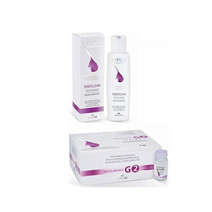 REVIVRE Shampoo Seboclean Exence Riequilibrante  200 Ml + G2 Fluido Exence Riequilibrante  6 X-10-Ml  Trattamento Profondo Per Capellii