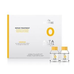 REVIVRE Alta Structa By  0 Repair Treatment Trattamento Profondo Per Capelli Danneggiati  12pz X 25ml