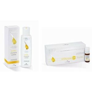 REVIVRE Kit Vital Nutritivo Exence Completo Caduta Capelli - Contiene Shampoo Vital E Fluido Vitactive