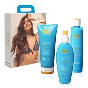 MILK SHAKE Sun&more; Kit Solari Capelli Contiene All-Over Shampoo 250ml - Beauty Mask 200ml - Incredible Milk 140ml