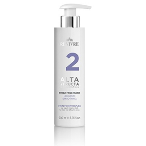 REVIVRE Frizz Free Mask 200ml Maschera Setificante Anticrespo Per Capelli  Alta Structa