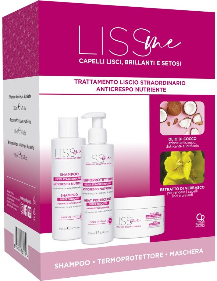 Liss Me Trattamento Liscio Straordinario Anticrespo Nutriente