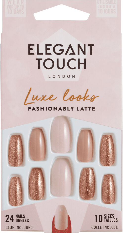 elegant touch luxe looks fashionably latte