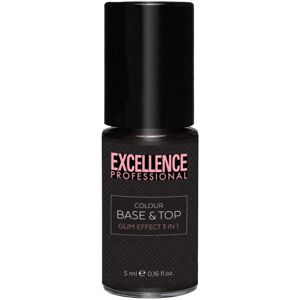 Excellence Professional Gel Polish Color Base&Top Gum Effect 3 in 1