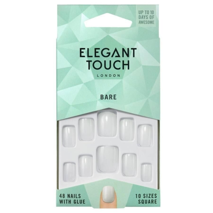 elegant touch totally bare short square