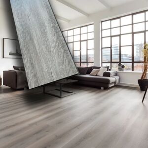 Eternal Parquet €11,99mq *MEGA STOCK* Bancale da 50mq di Listone in LVT click AC5 da 4mm VINTAGE GREY 184X1220mm idrorepellente