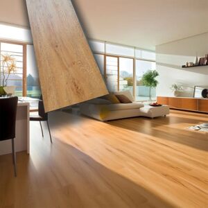 Eternal Parquet €11,99mq *MEGA STOCK* Bancale da 14mq di Listone in LVT click AC5 da 4mm ROVERE MIELE 184X1220mm idrorepellente