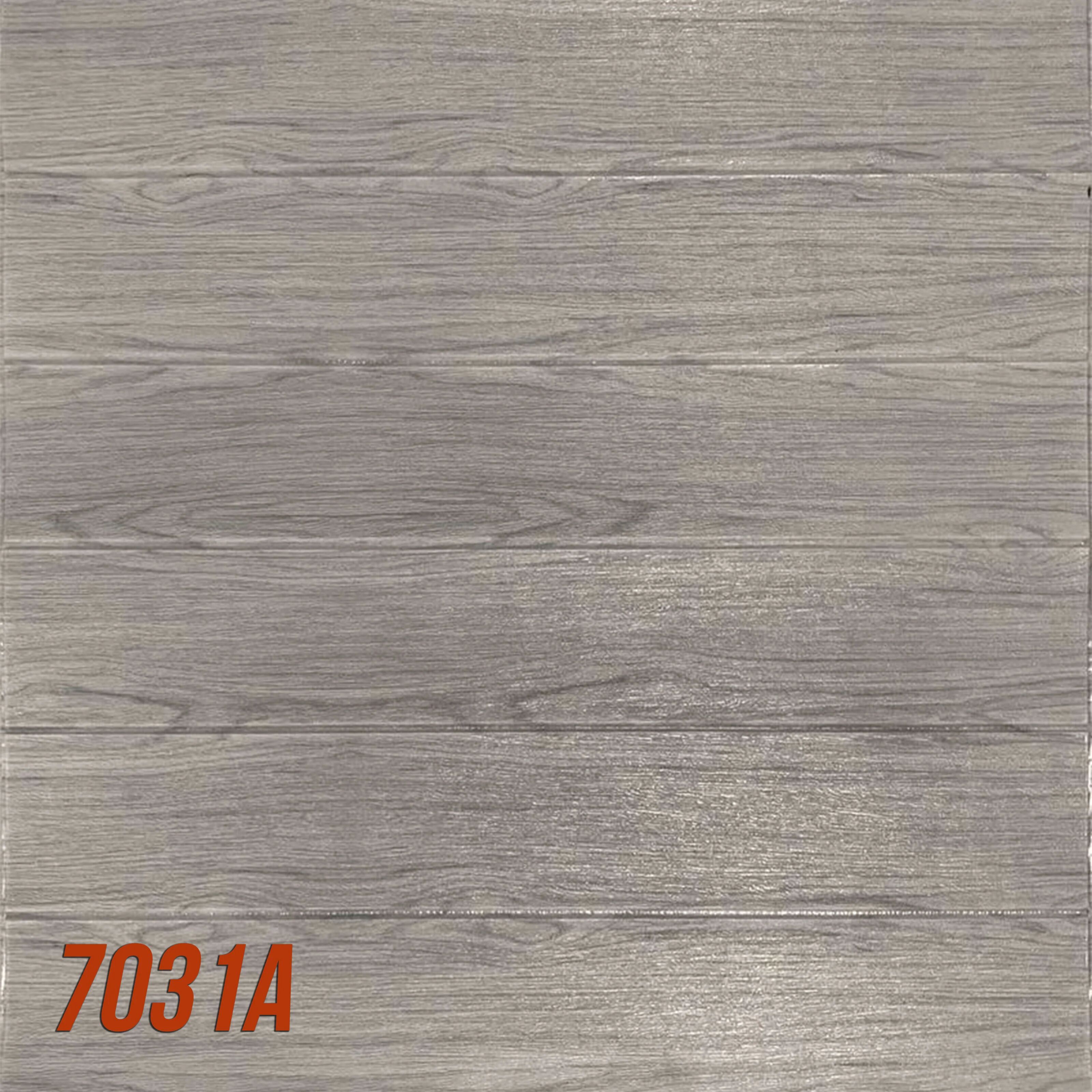 Eternal Parquet Pannelli 3D Autoadesivi in PE 70X70cm Mattoni o Legno Resistenti, isolanti, idrorepellenti, economici - LEGNO GRIGIO 7031A