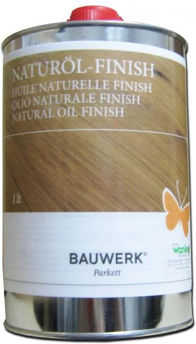 Bauwerk Finish Olio Naturale 1lt Per La Posa Del Parquet Scale E Mobili - Rovere Sasso