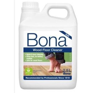 Bona Parquet Ricarica detergente 2.5Lt per Bona SPRAY MOP il rivoluzionario sistema di pulizia per pavimenti in legno oliati